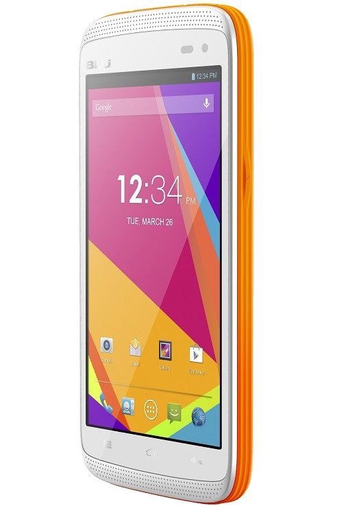 BRAND NEW BLU SPORT 4.5 S430U 4G WHITE ORANGE