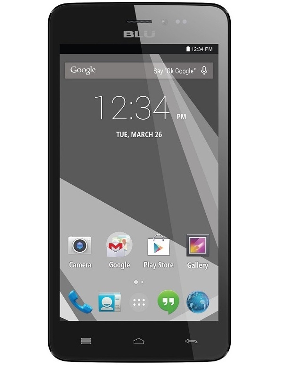 BRAND NEW BLU STUDIO 5.0C D536u BLACK 4G 850/1700/1900