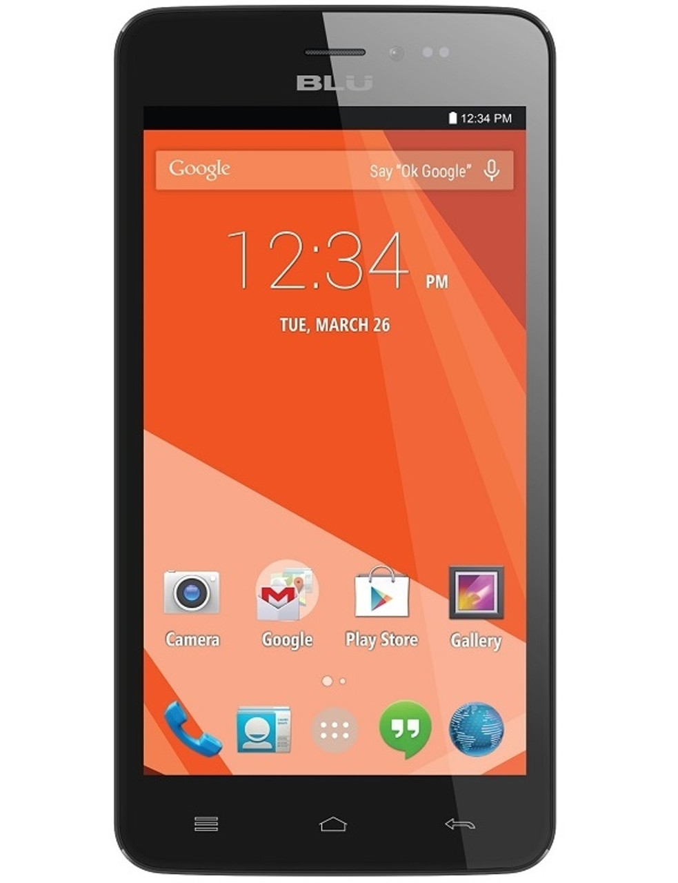 BRAND NEW BLU STUDIO 5.0C D536u ORANGE 4G 850/1700/1900