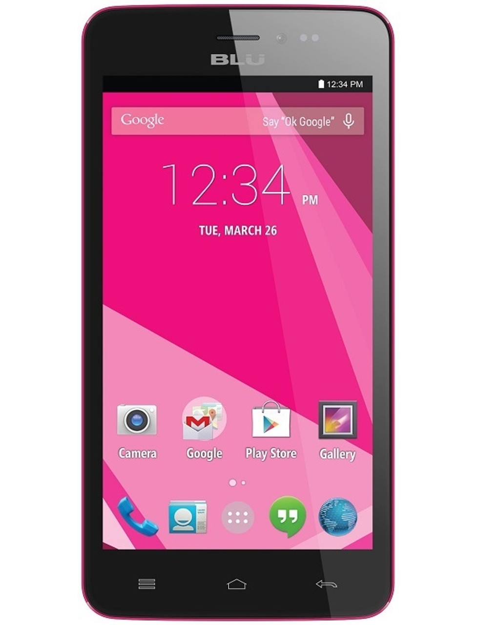 BRAND NEW BLU STUDIO 5.0C D536u PINK 4G 850/1700/1900