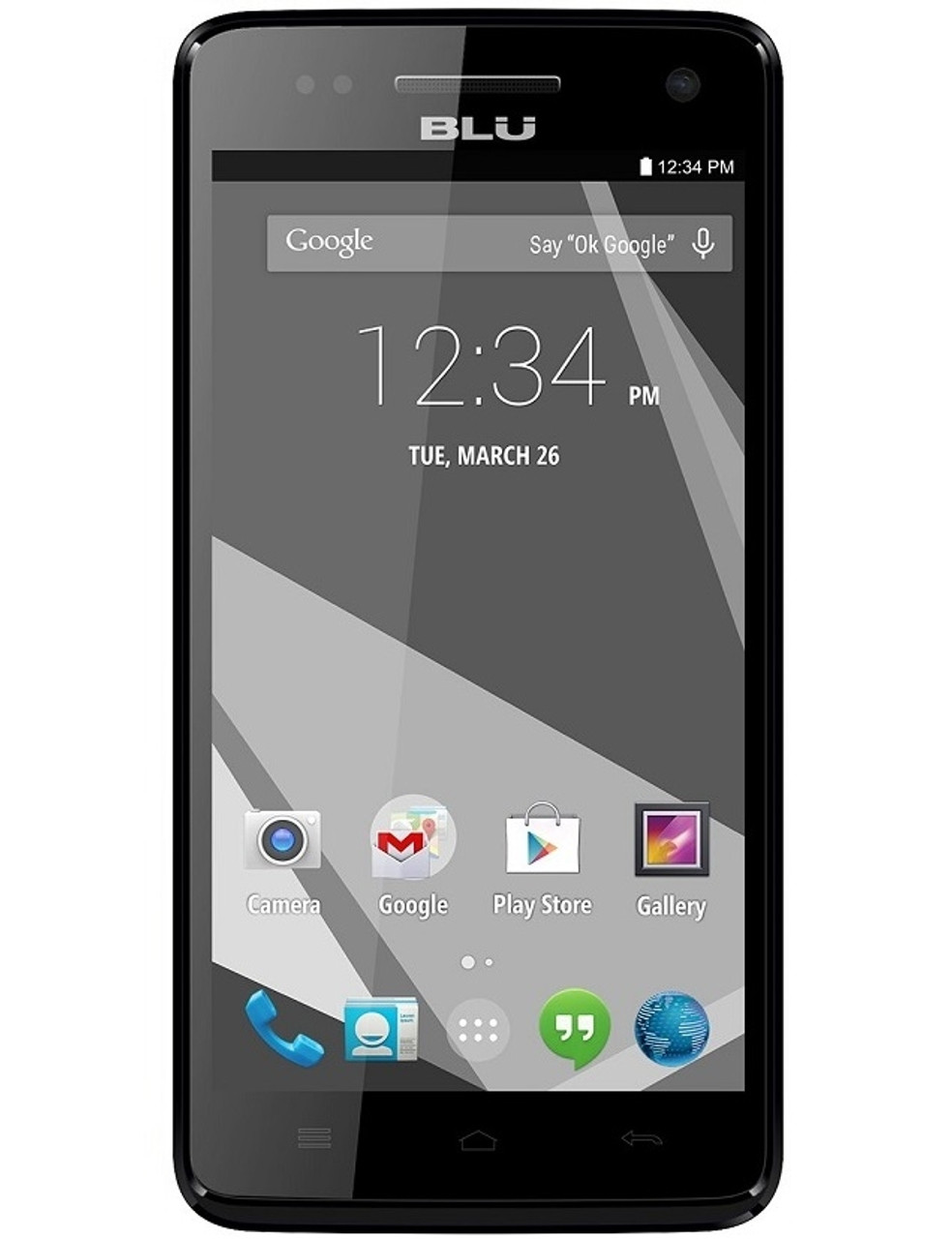 BRAND NEW BLU STUDIO 5.0 C HD D534u BLACK 4G 850/1700/1900