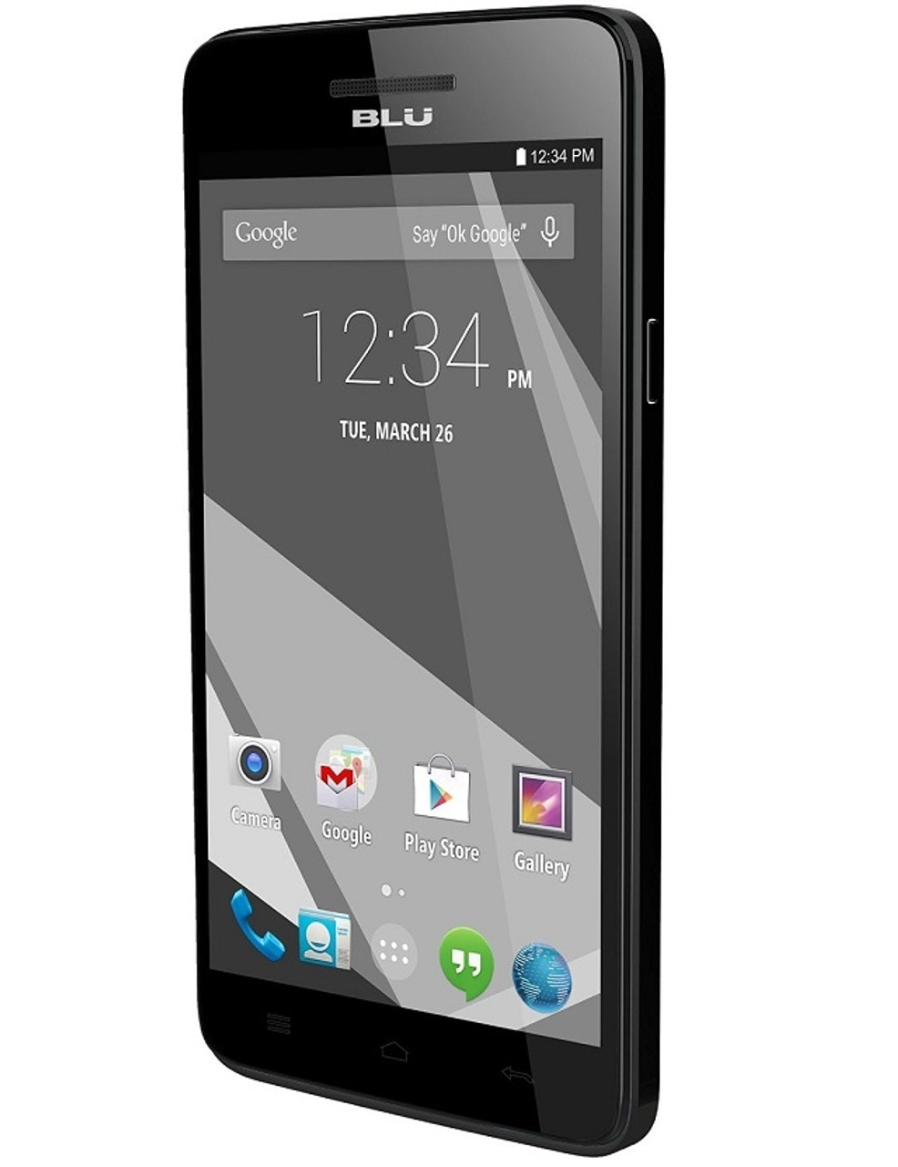 BRAND NEW BLU STUDIO 5.0 C HD D534u BLACK 4G 850/1700/1900
