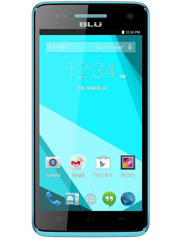 BRAND NEW BLU STUDIO 5.0 C HD D534u BLUE 4G 850/1700/1900