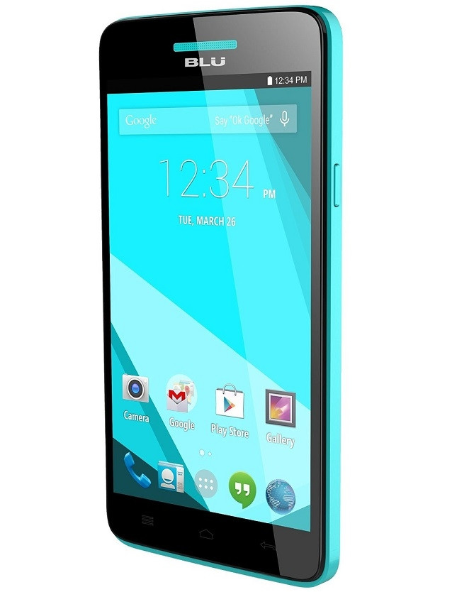 BRAND NEW BLU STUDIO 5.0 C HD D534u BLUE 4G 850/1700/1900