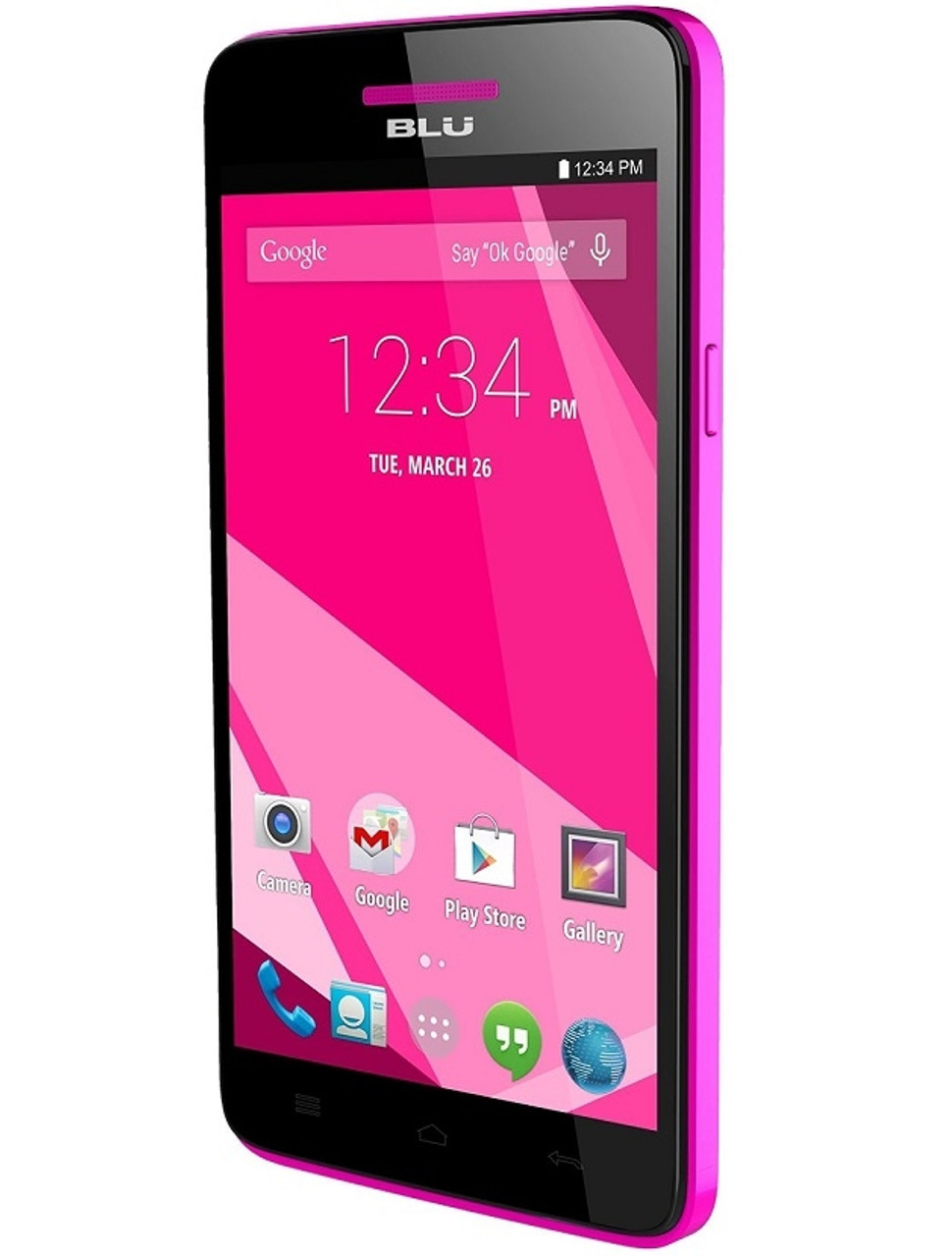 BRAND NEW BLU STUDIO 5.0 C HD D534u PINK 4G 850/1700/1900