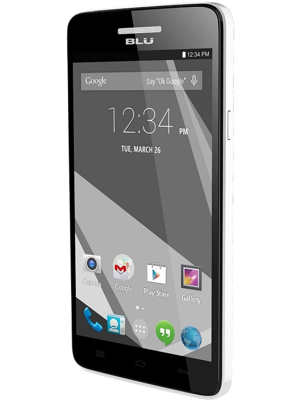 BRAND NEW BLU STUDIO 5.0 C HD D534u WHITE 4G 850/1700/1900