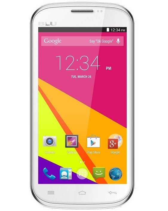 BRAND NEW BLU STUDIO 5.0k D530K WHITE