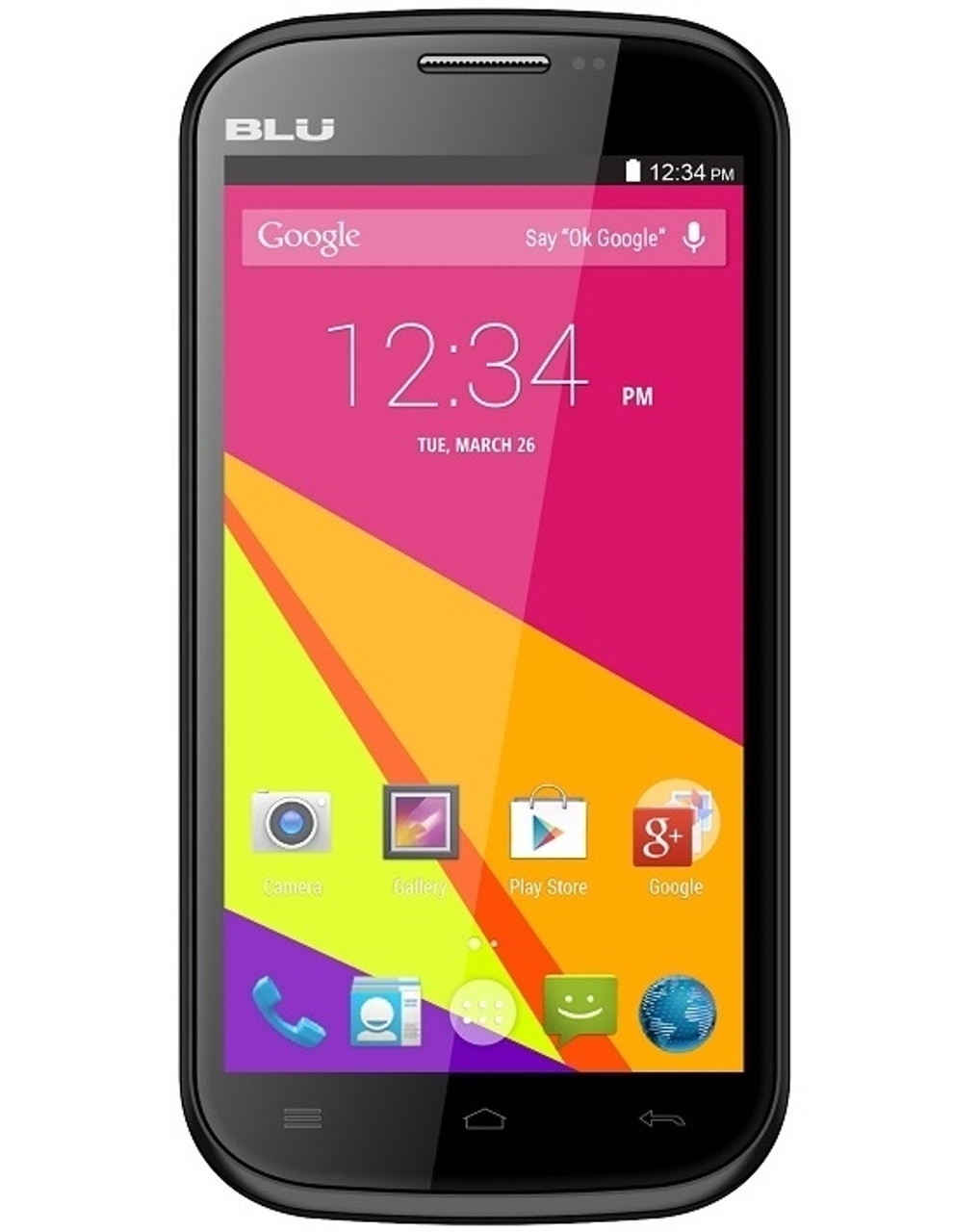 BRAND NEW BLU STUDIO 5.0k D531K BLACK CELL PHONES