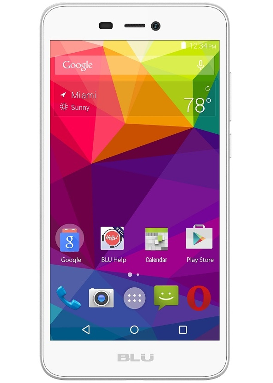 BRAND NEW BLU STUDIO 5.5 HD S150L WHITE 4G