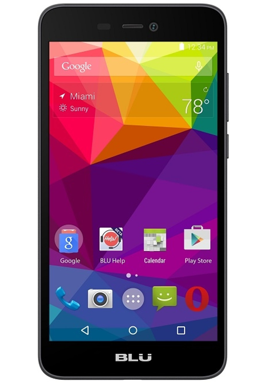 BRAND NEW BLU STUDIO 5.5 HD S150u BLACK 4G