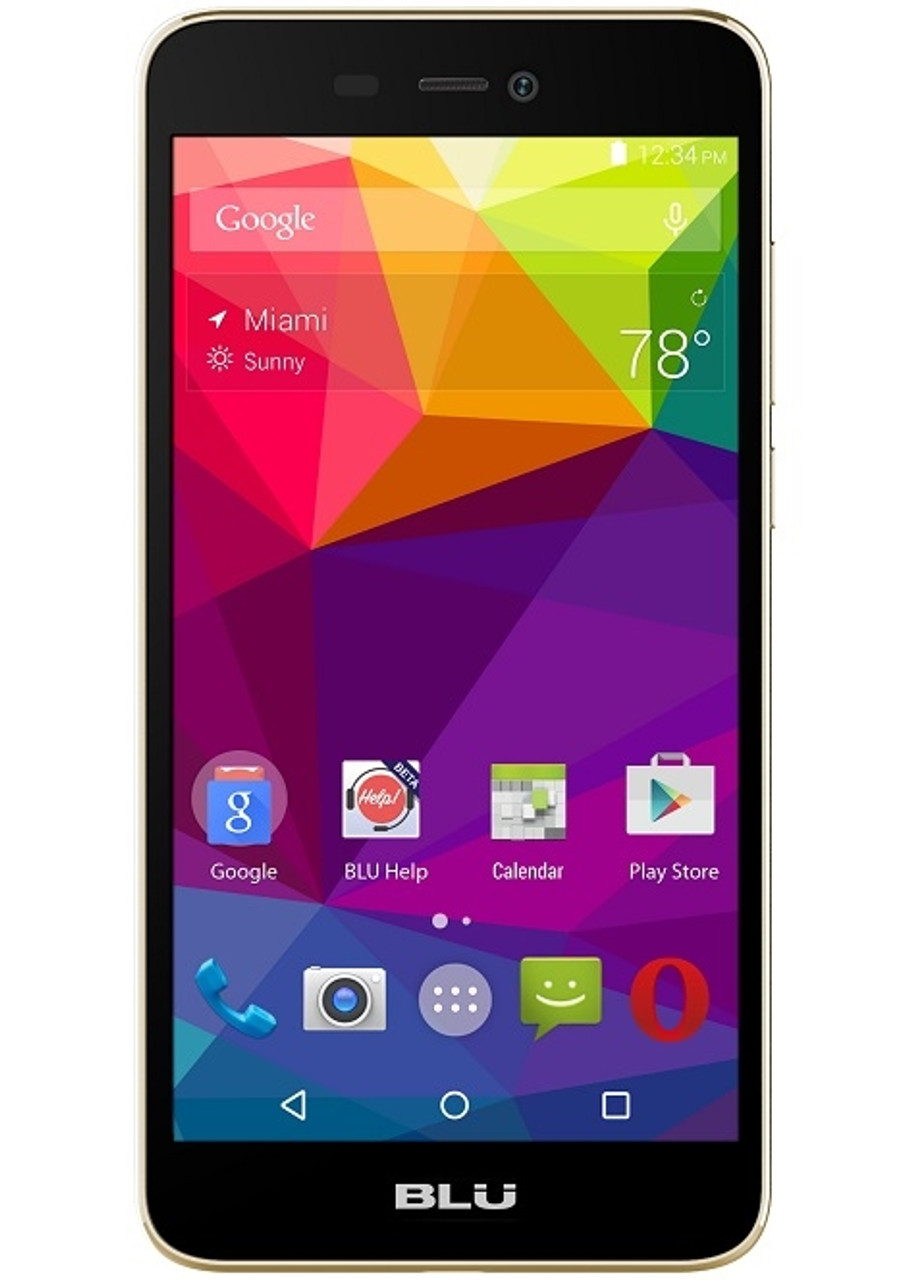 BRAND NEW BLU STUDIO 5.5 HD S150u GOLD 4G