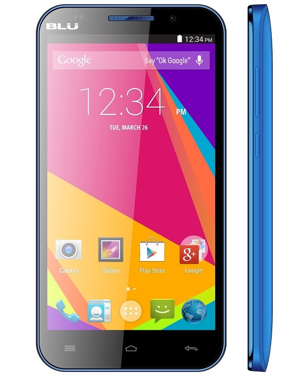 BRAND NEW BLU STUDIO 5.5K D710 BLUE