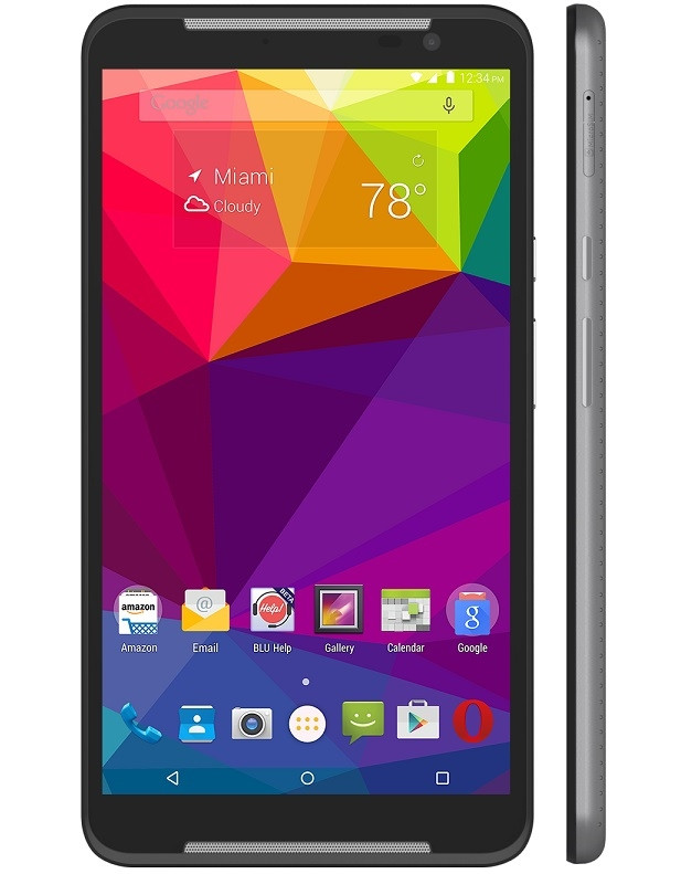BRAND NEW BLU STUDIO 7-HD 4G-LTE S0010UU GREY