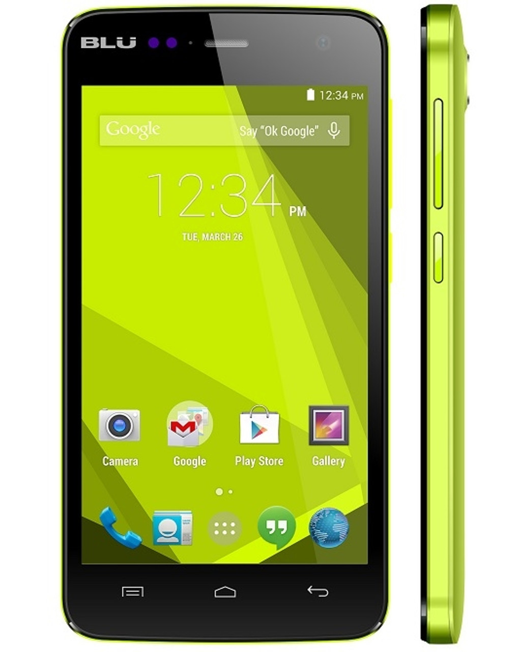 BRAND NEW BLU STUDIO C MINI D670u 4G YELLOW