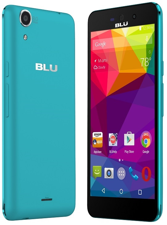 BRAND NEW BLU STUDIO C SUPER-CAMERA D870u BLUE 4G 850/1700/1900