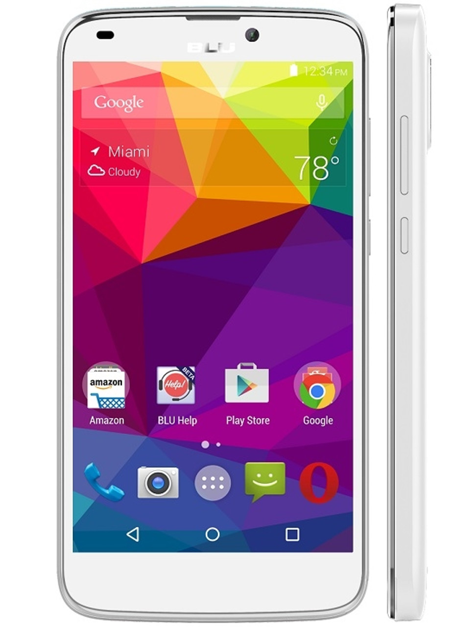 BRAND NEW BLU STUDIO G PLUS S510Q 4G WHITE