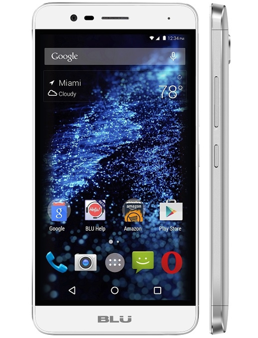 BRAND NEW BLU STUDIO ONE PLUS S0130UU 4G LTE SILVER