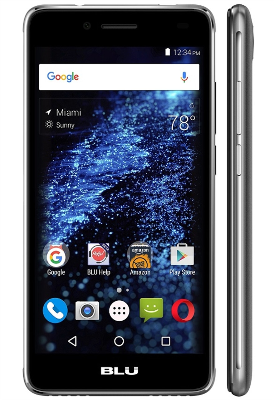 BRAND NEW BLU STUDIO SELFIE-2 S230q GREY 4G UNLOCKED
