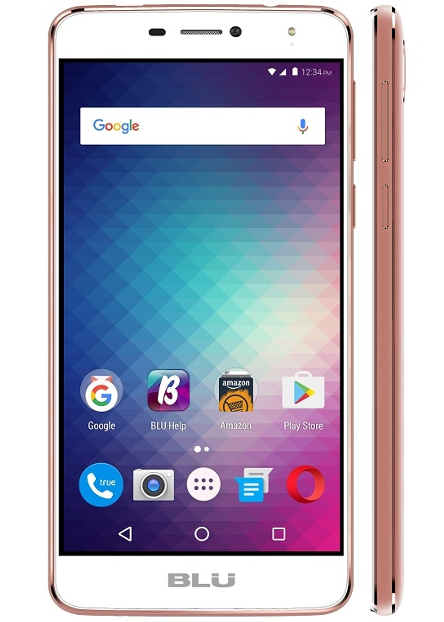BRAND NEW BLU STUDIO XL 2 S0270UU 6" ROSE GOLD 4G-LTE