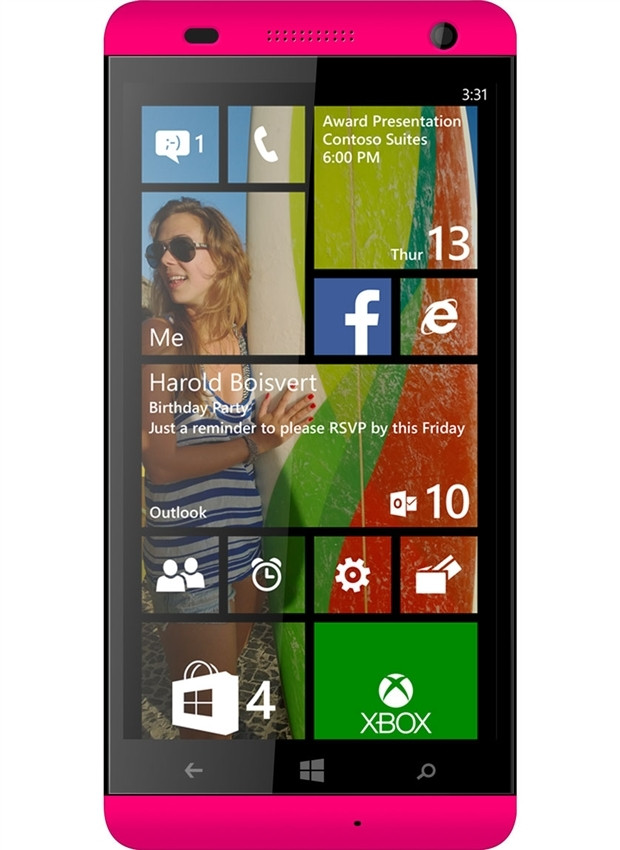 BRAND NEW BLU WIN HD 5" W510u PINK