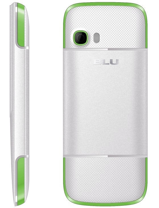 BRAND NEW BLU ZOEY 2.4 T278 WHITE / LIME DUAL-SIM