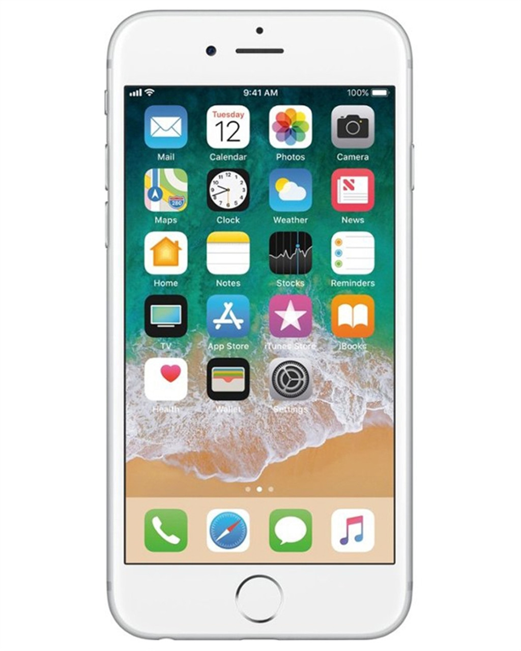 BRAND NEW APPLE IPHONE 6S SILVER 16GB 4G LTE GSM UNLOCKED