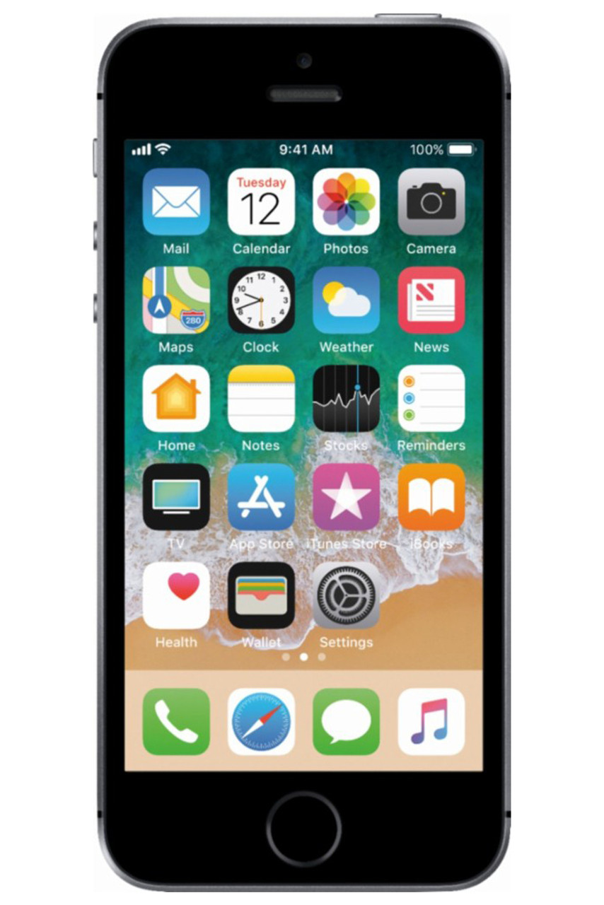 APPLE IPHONE SE GRAY 16GB GSM UNLOCKED C STOCK