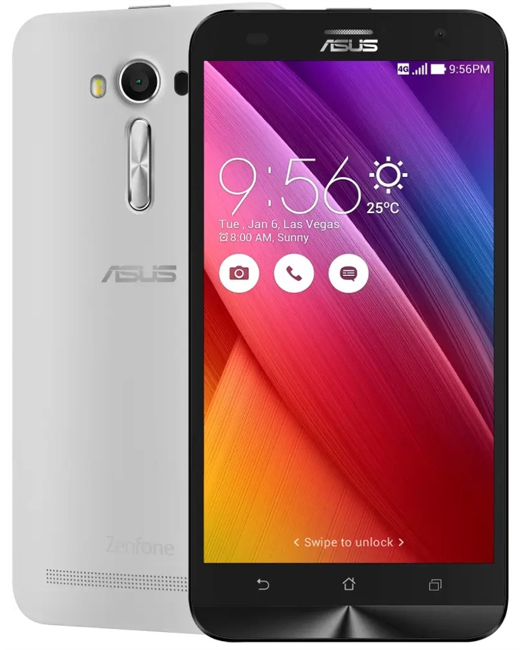 BRAND NEW ASUS ZENFONE 2 LASER ZE550KL WHITE 32GB 4G LTE GSM UNLOCKED