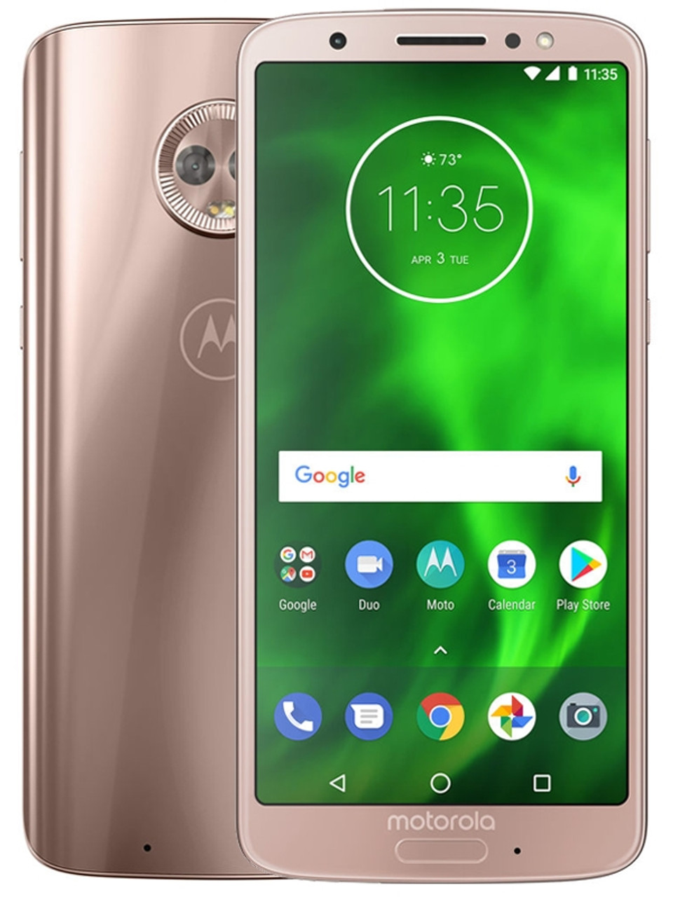 BRAND NEW MOTOROLA MOTO G6 BLUSH 32GB 4G LTE GSM UNLOCKED
