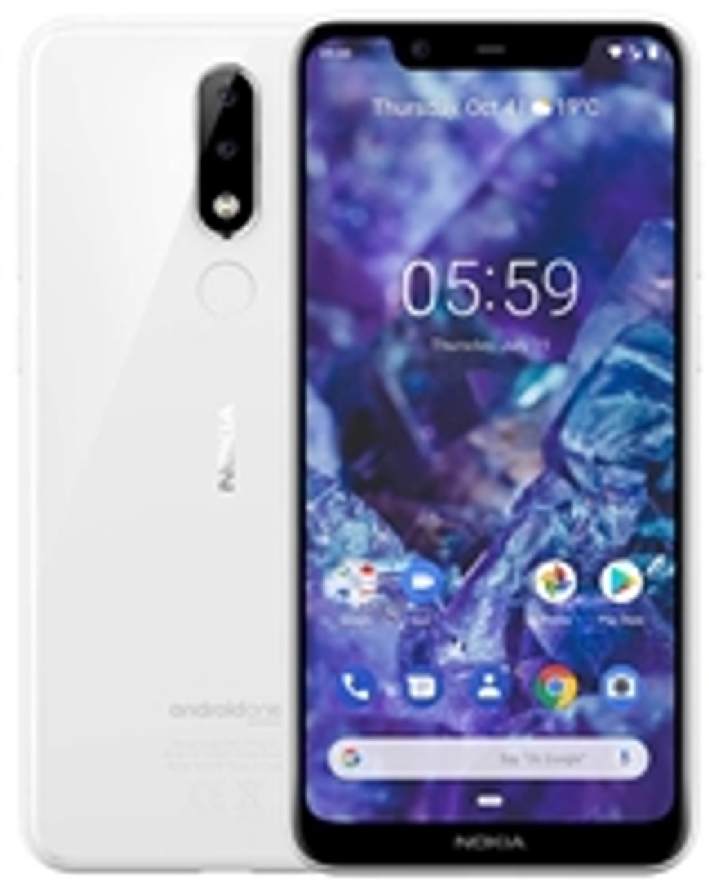 buy BRAND NEW NOKIA 5.1 PLUS GLACIER WHITE 32GB 4G LTE GSM UNLOCKED by - Discontinued