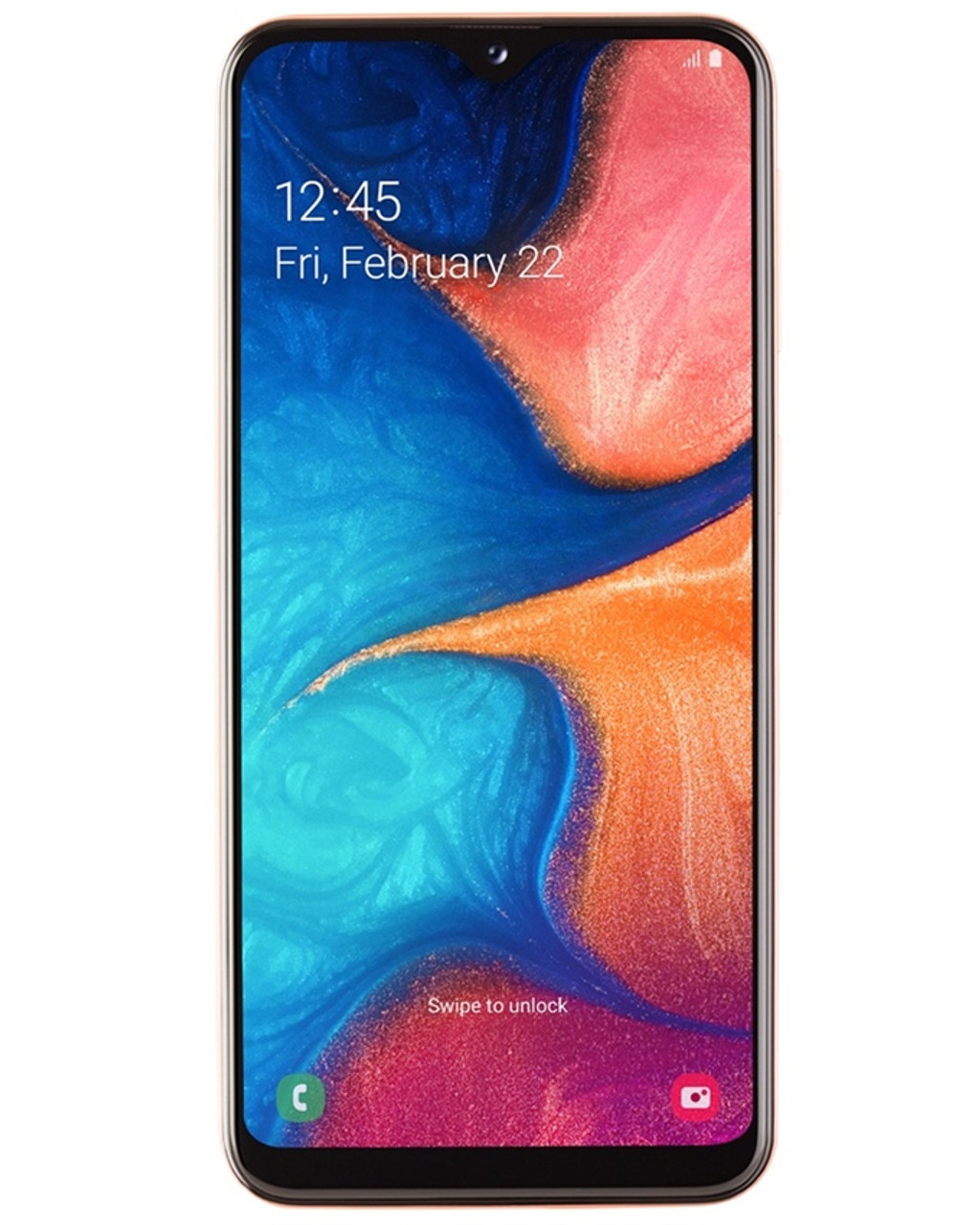 SAMSUNG GALAXY A20E CORAL 32GB 4G LTE GSM UNLOCKED - FACTORY REFURBISHED