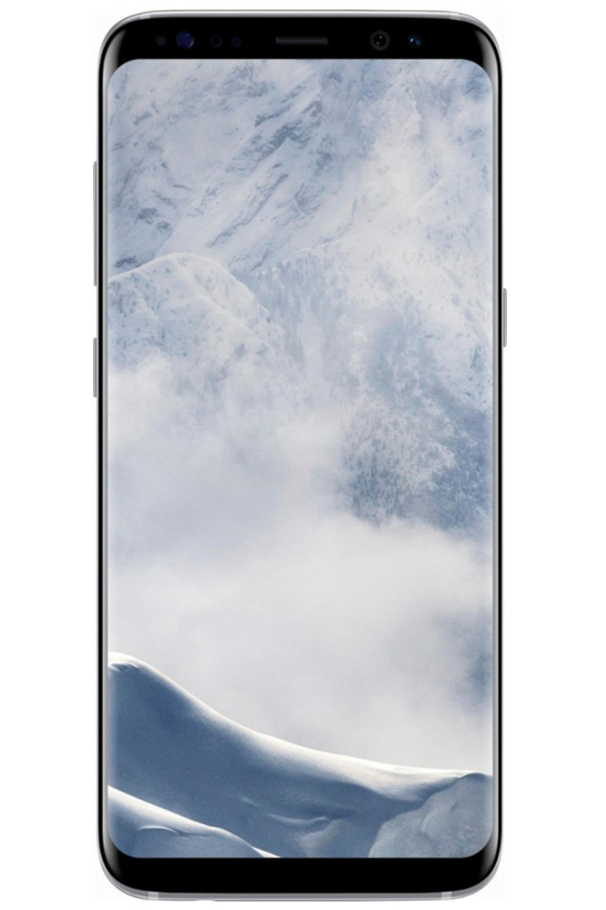 SAMSUNG GALAXY S8 SILVER 64GB T-MOBILE LOCKED C STOCK