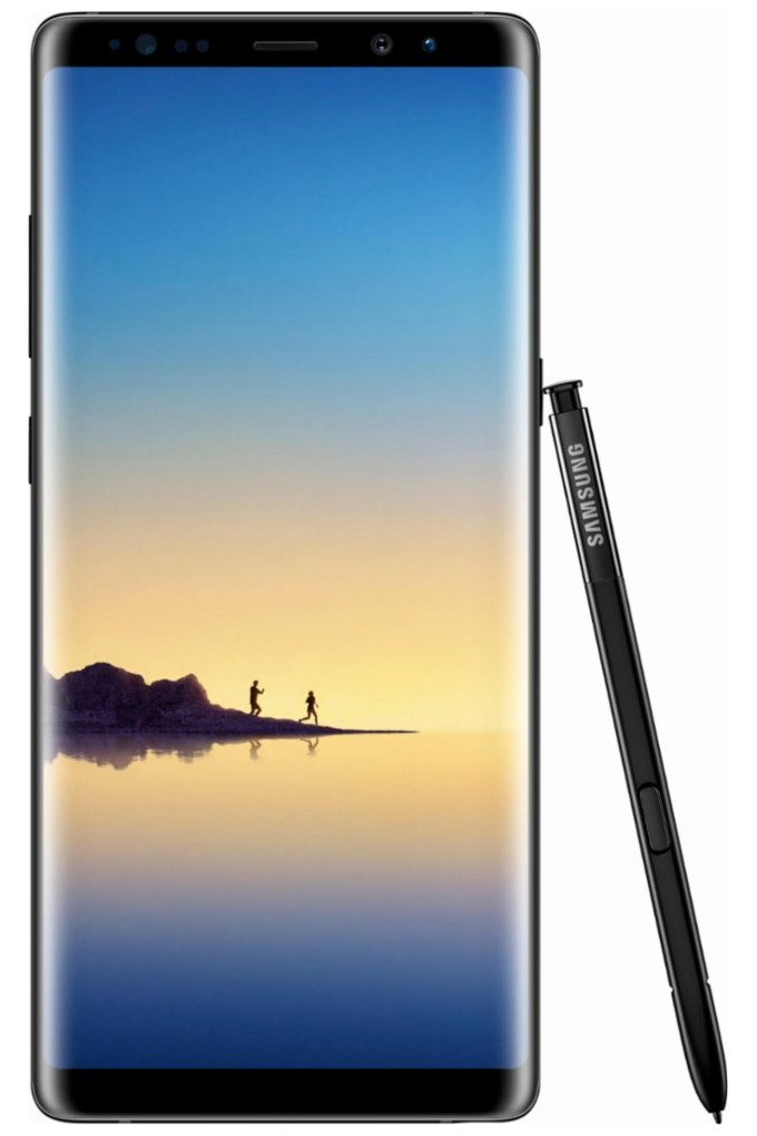 SAMSUNG NOTE 8 BLACK 64GB AT&T LOCKED C STOCK