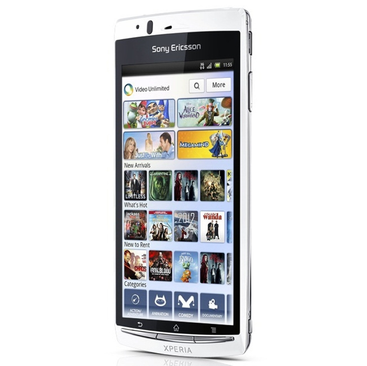 SONY ERICSON LT 18i ARC S SLEEK & SLIM SILVER WHITE LIGHTNING FAST PROCESSOR 3D SWEEP PANORAMA ANDROID 2.3.4 3G 8 MEGAPIXEL WIFI GSM UNLOCKED WHOLESALE CELL PHONES (WHOLESALE MINIMUM QTY 50 UNITS)
