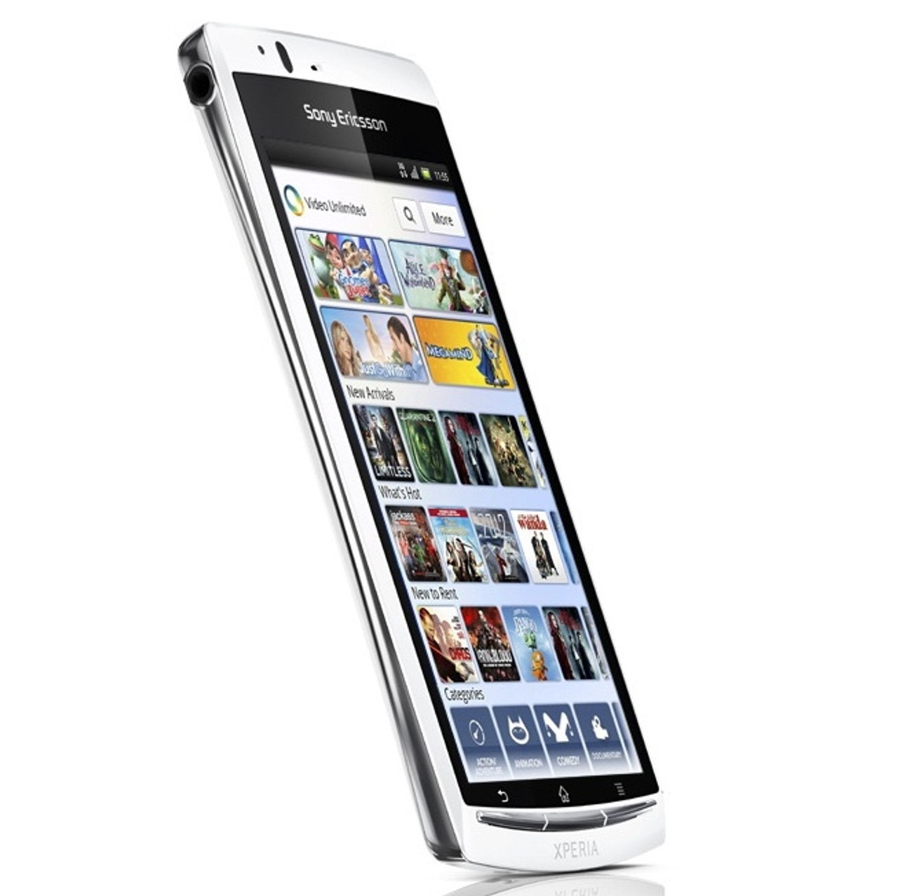 SONY ERICSON LT 18i ARC S SLEEK & SLIM SILVER WHITE LIGHTNING FAST PROCESSOR 3D SWEEP PANORAMA ANDROID 2.3.4 3G 8 MEGAPIXEL WIFI GSM UNLOCKED WHOLESALE CELL PHONES (WHOLESALE MINIMUM QTY 50 UNITS)