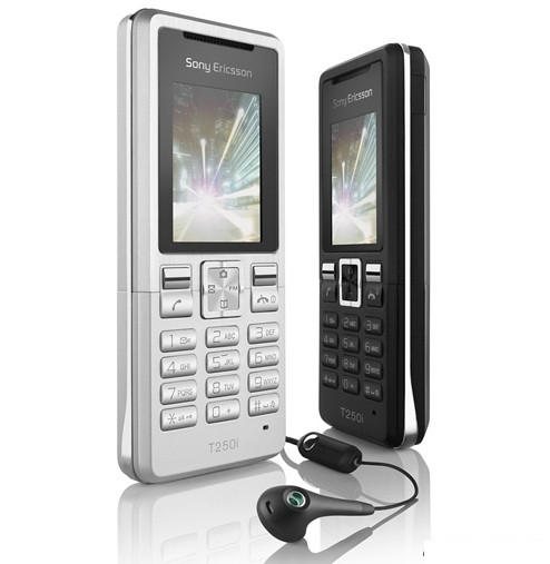 SONY ERICSSON T250a SILVER METALLIC GSM UNLOCKED WHOLESALE CELL PHONES - FACTORY REFURBISHED