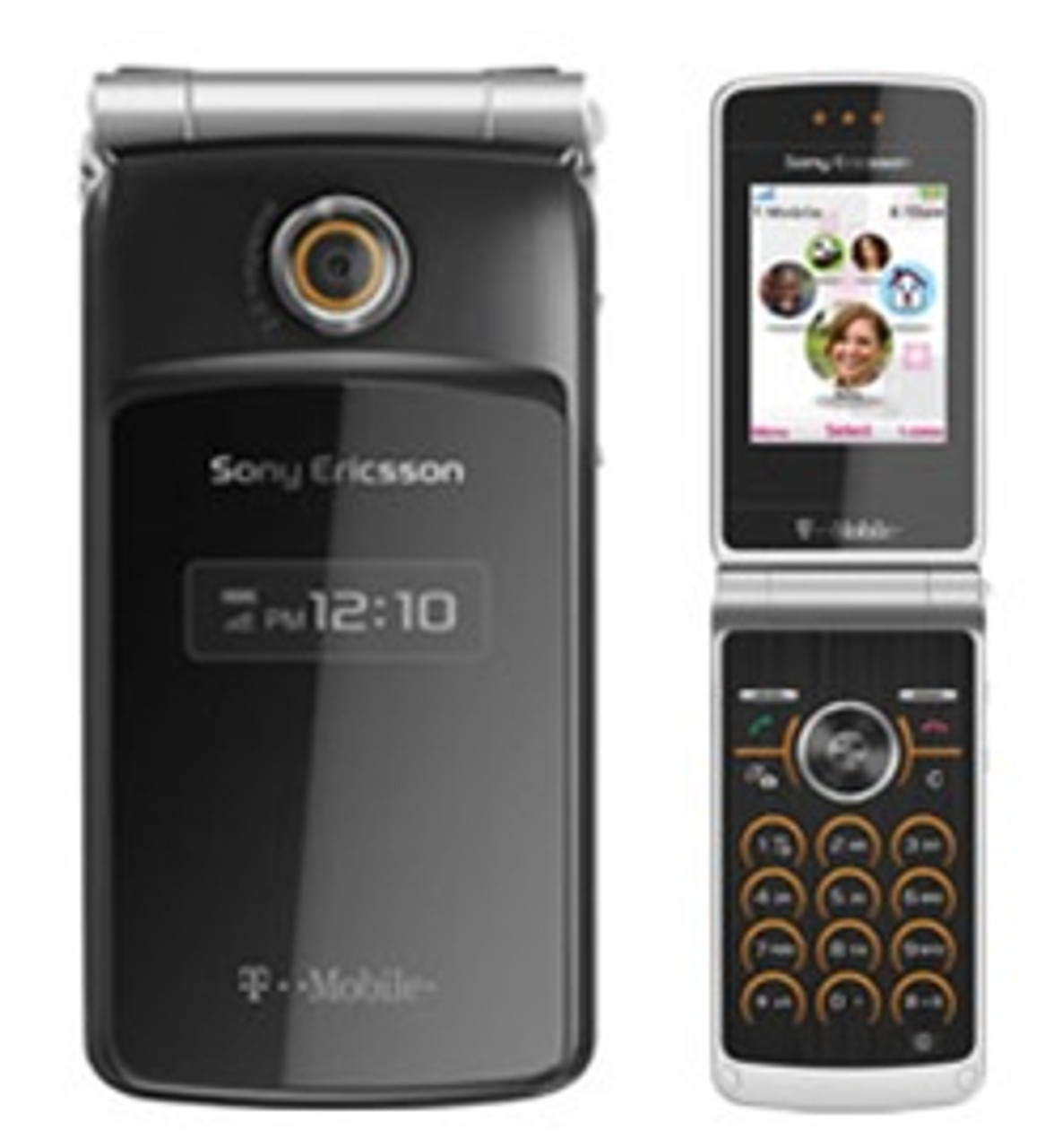 SONY ERICSSON TM506 BLACK / ORANGE 3G T-MOBILE GSM UNLOCKED WHOLESALE CELL PHONES - FACTORY REFURBISHED