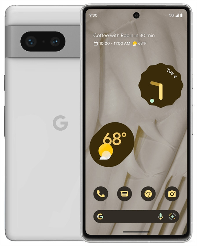 B-Stock Google Pixel 7 128GB Android Phone Wholesale | Snow