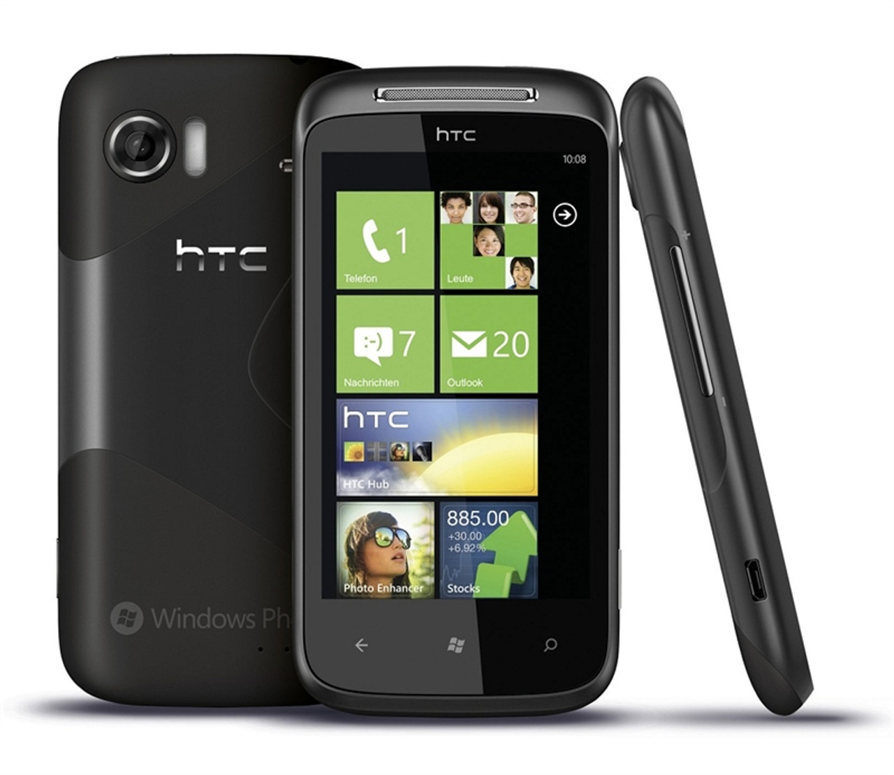 HTC MOZART WINDOWS PHONE 7 3G WI-FI 1Ghz 8-MEGAPIXEL HD VIDEO 8GB 3.7" GORILLA GLASS TOUCHSCREEN SMARTPHONE GSM UNLOCKED WHOLESALE CELL PHONES