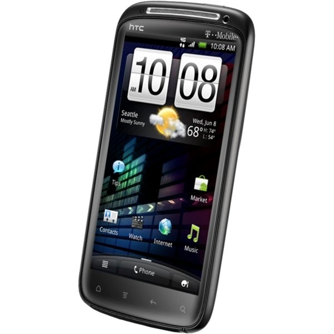 HTC SENSATION BLACK 4G T-MOBILE GSM UNLOCKED