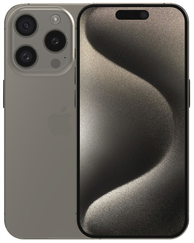 Wholesale Apple iPhone 15 Pro natural titanium 128GB unlocked a stock bulk smartphone