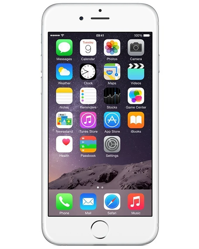 IPHONE 6 16GB SILVER 4G LTE GSM UNLOCKED - B+ STOCK