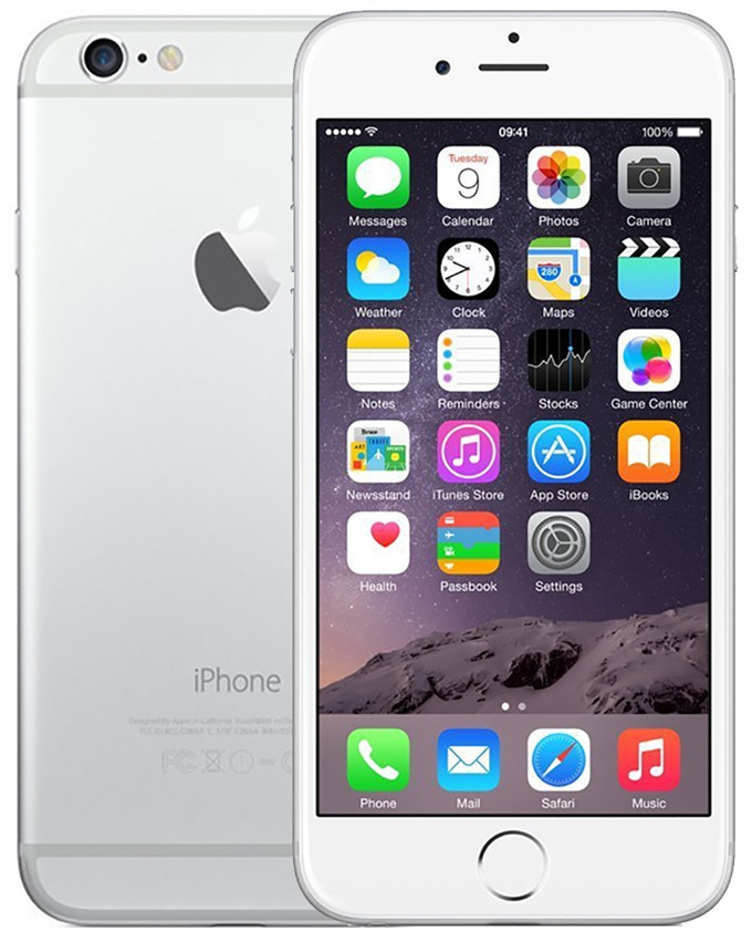 IPHONE 6 16GB SILVER 4G LTE GSM UNLOCKED - B STOCK