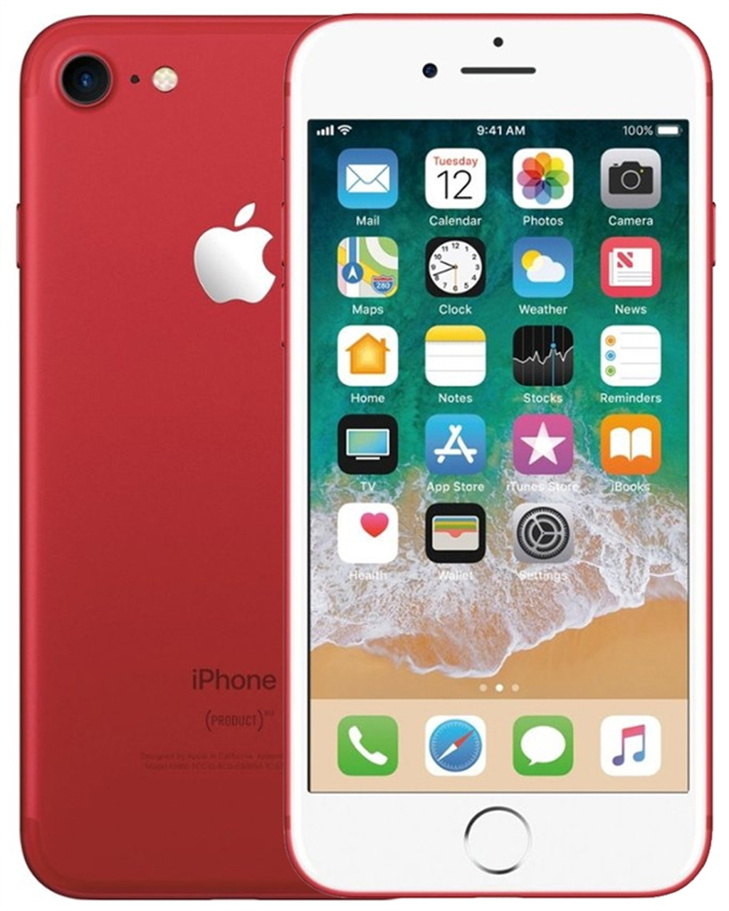 APPLE IPHONE 7 128GB RED 4G LTE GSM/CDMA UNLOCKED