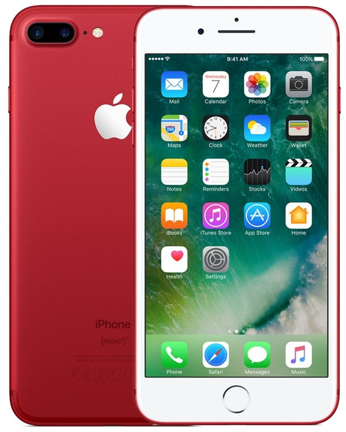 B Stock Apple Iphone 7 Plus Red 128GB 4G Wholesale | TodaysCloseout