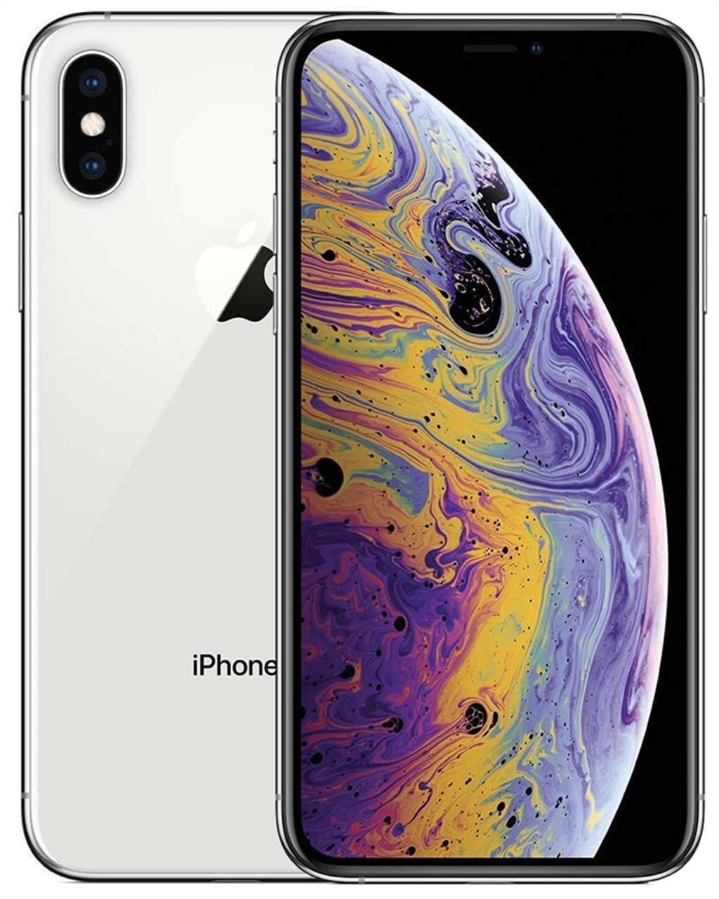 APPLE IPHONE XS MAX SILVER 256GB 4G LTE GSM/CDMA UNLOCKED-1