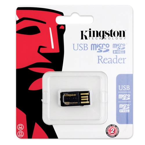 KINGSTON USB MICRO SD HIGH CAPACITY CARD READER WHOLESALE   RETAIL PACKAGE
