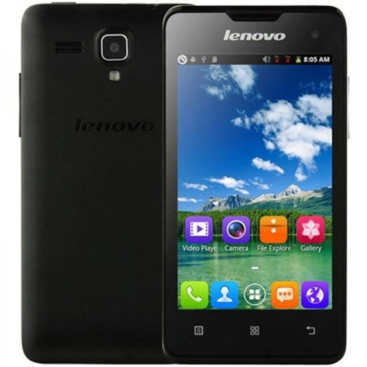 Lenovo A396 Black OSAndroid OS, v2.3