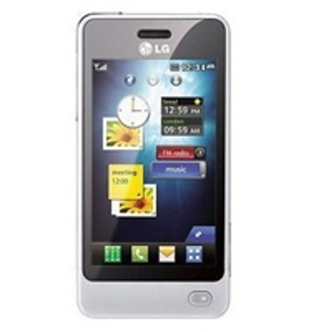 buy LG GD510 POP WHITE SLIM TOUCHSCREEN SMARTPHONE GSM UNLOCKED WHOLESALE CELL PHONES by - Discontinued