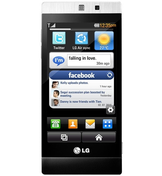 LG MINI GD880 LUXURY METALLIC 3G WI-FI GPS 5-MEGAPIXEL BLACK TOUCHSCREEN SMARTPHONE GSM UNLOCKED WHOLESALE CELL PHONES